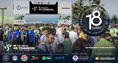 VakıfBank 45. Uluslararası Trabzon Yarı Maratonu kayıtları 18 Şubat’ta sona eriyor