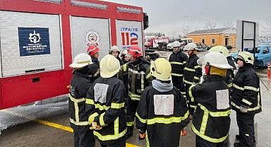 YÜDAK'a gönüllü itfaiyecilik eğitimi