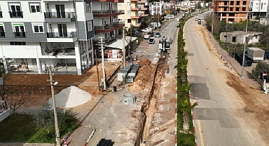 ASAT Kepez’de kanalizasyon altyapısını güçlendiriyor