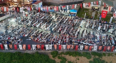 Avcılar'da binler aynı sofrada buluştu