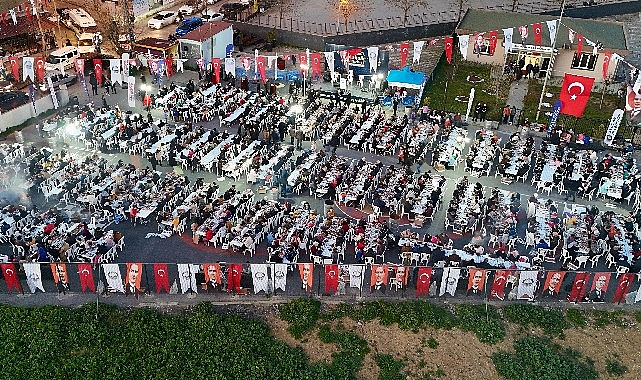 Avcılar'da binler aynı sofrada buluştu