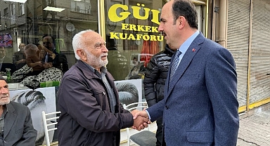 Başkan Altay iftar öncesi ve teravih sonrası Konya'lılarla buluştu.