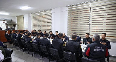 Başkan altay kulu ve cihanbeyli’de vatandaşlarla buluştu, itfaiyecilerle sahur yaptı