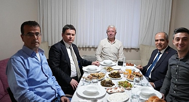 Başkan Aydın, Ayaz ailesinin iftar sofrasına konuk oldu