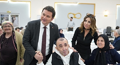 Başkan Aydın BAREM sakinleri ile iftarda buluştu