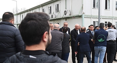 Başkan Aydın, Osmangazi ailesiyle bayramlaştı