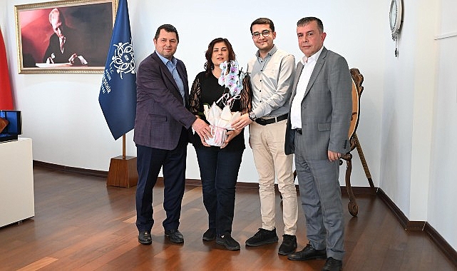 Başkan çerçioğlu'na köşk tariş zeytinyağı kooperatifi ve gökkiriş mahalle muhtarı'ndan ziyaret