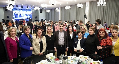 Başkan Hüseyin Can Güner 8 Mart etkinliklerine katıldı