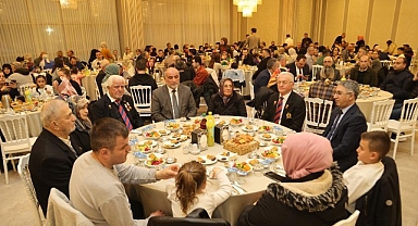 Başkan İbrahim Sandıkçı Şehit ve Gazi Aileleriyle İftarda Buluştu