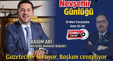 Başkan Rasim Arı, Nevşehir Günlüğü’nün Konuğu Oldu