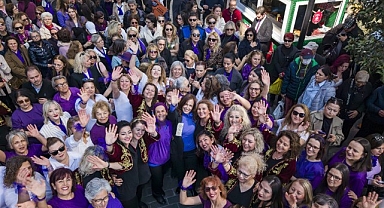 Başkan Ünsal’dan 8 Mart’a özel harmandalı!