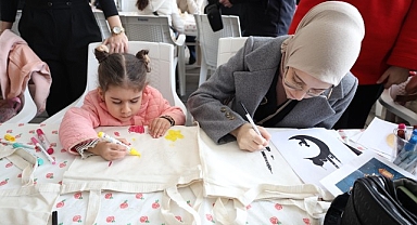 Bu atölyede keyifli zaman geçiyor