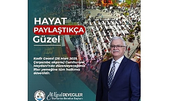 Burhaniyeliler bu akşam iftarda buluşacak