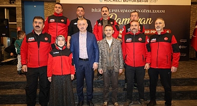 Büyükakın, afet gönüllüleriyle iftar yaptı