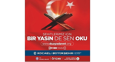 Büyükşehir’den şehitlerimiz için anlamlı çağrı