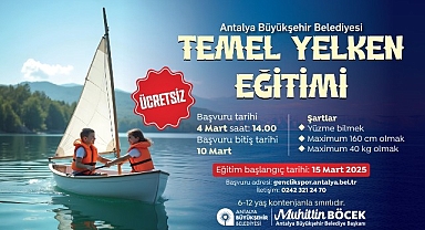 Büyükşehir'den 'Temel Yelken Eğitimi'