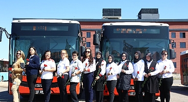 Büyükşehir’den toplu ulaşımda kadınlara 8 Mart sürprizi