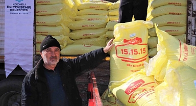 Büyükşehir’den üreticiye yüzde 50 hibeli gübre