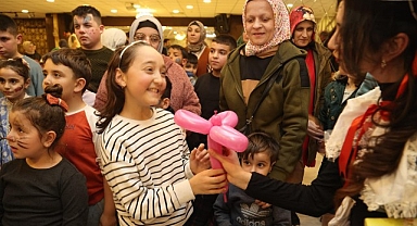 Canik'te Gönül Sofraları Özel Çocuklar İçin Kuruldu