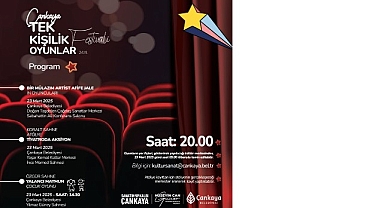 Çankaya tek kişilik oyunlar festivali başlıyor