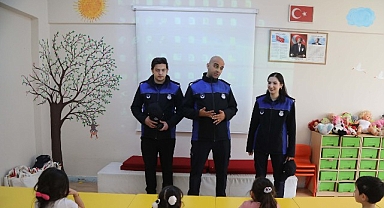 Çankaya Zabıtası Çocuklara Mesleğini Tanıttı