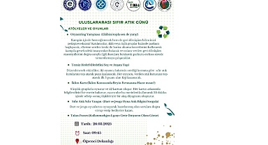 EÜ’den dolu dolu “Uluslararası Sıfır Atık Günü” programı