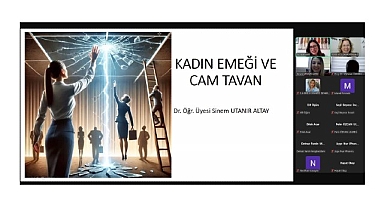 EÜ Sağlık Bilimleri Fakültesinde “Kadın Emeği ve Cam Tavan” Söyleşisi düzenlendi