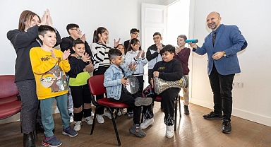 Geleceğin sanatçıları Konak’ta yetişiyor