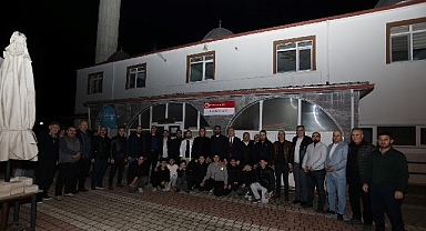 Hafız Ahmet Yüksel ile Tayyip Hoş İnegöllülerle buluştu