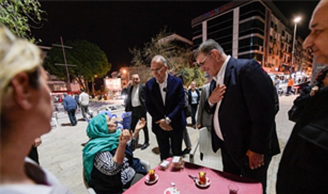 Halkın sofrası Gaziemir'de kuruldu