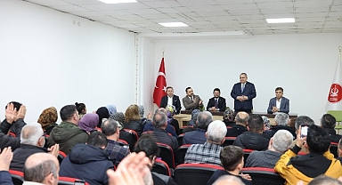 Heyelan mağdurlarına başkan Özarslan'dan müjde