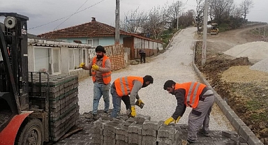 Karamürsel'e 35 bin metrekare parke yol