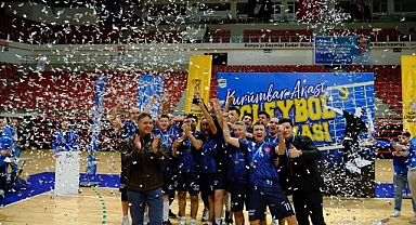 Konya Büyükşehir Belediyesi Kurumlar Arası Voleybol Turnuvası Düzenledi
