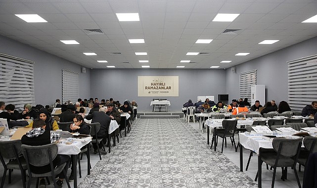 Küçükcekmece'de iftar sofrasına büyük ilgi