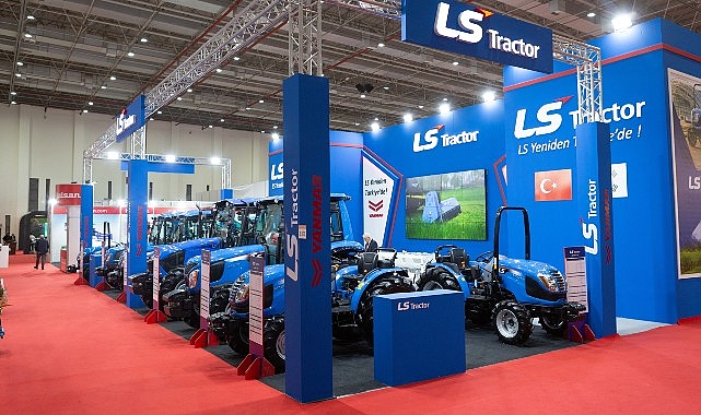 LS Traktör, AGROEXPO 20. Uluslararası Tarım ve Hayvancılık Fuarı'nda çiftçilerden büyük ilgi gördü