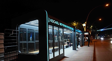 Millet Bahçesi’ne LED’li, modern konsept durak