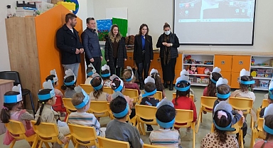 Minik öğrencilere suyun önemi anlatıldı