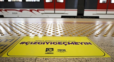 Narlıdere'den İzmir Metro'da güçlü mesaj: ÇİZGİYİGEÇMEYİN