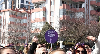 Nilüferli kadınlar, 8 Mart’ta adalet ve eşitlik için yürüdü
