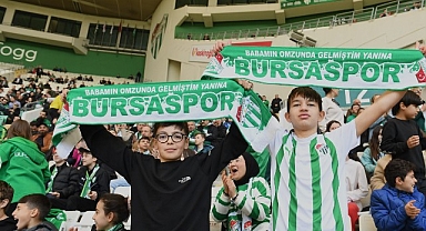 -Osmangazili çocuklar maç heyecanı yaşadı