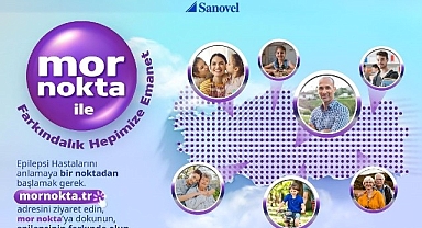 Sanovel, epilepsiyle mücadelede dikkatleri mor noktaya çekiyor.