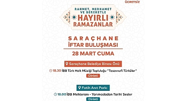 Saraçhane’de İftar ve Dinleti Programı