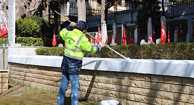 Şehitlikler, “18 Mart Çanakkale Zaferi” için hazırlandı