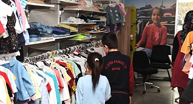 Sevgi Mağazası’ndan çocuklara bayramlık kıyafet