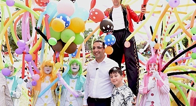 Balçova’da çocuklara özel şenlik
