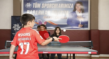 Başkan Çerçioğlu Minik Sporcuların Yanında