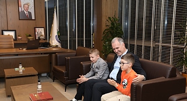 Başkan Taban Otizmli Çocuklarla Buluştu 