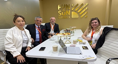 Başkan Topaloğlu, Kazakistan fuarında temaslarını sürdürüyor
