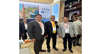Başkan Topaloğlu Kazakistan Turizm Fuarı’nda