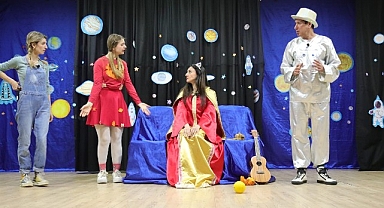 Bayraklılı çocuklar sanat ve spor etkinliklerinde buluştu